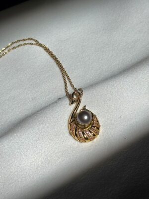 Collier doré - Livia Tahiti
