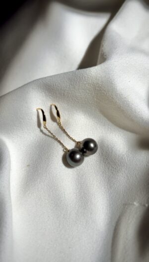 Boucles d'Oreilles Pendantes - Livia Tahiti